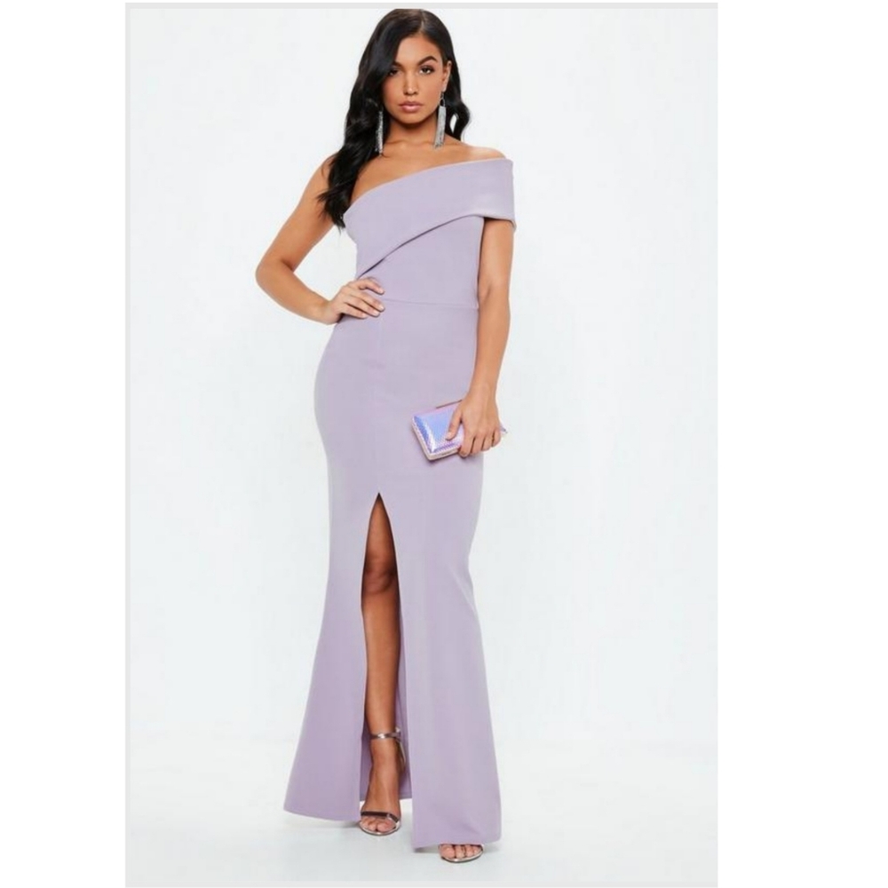 Missguided Lilac Purple Dress